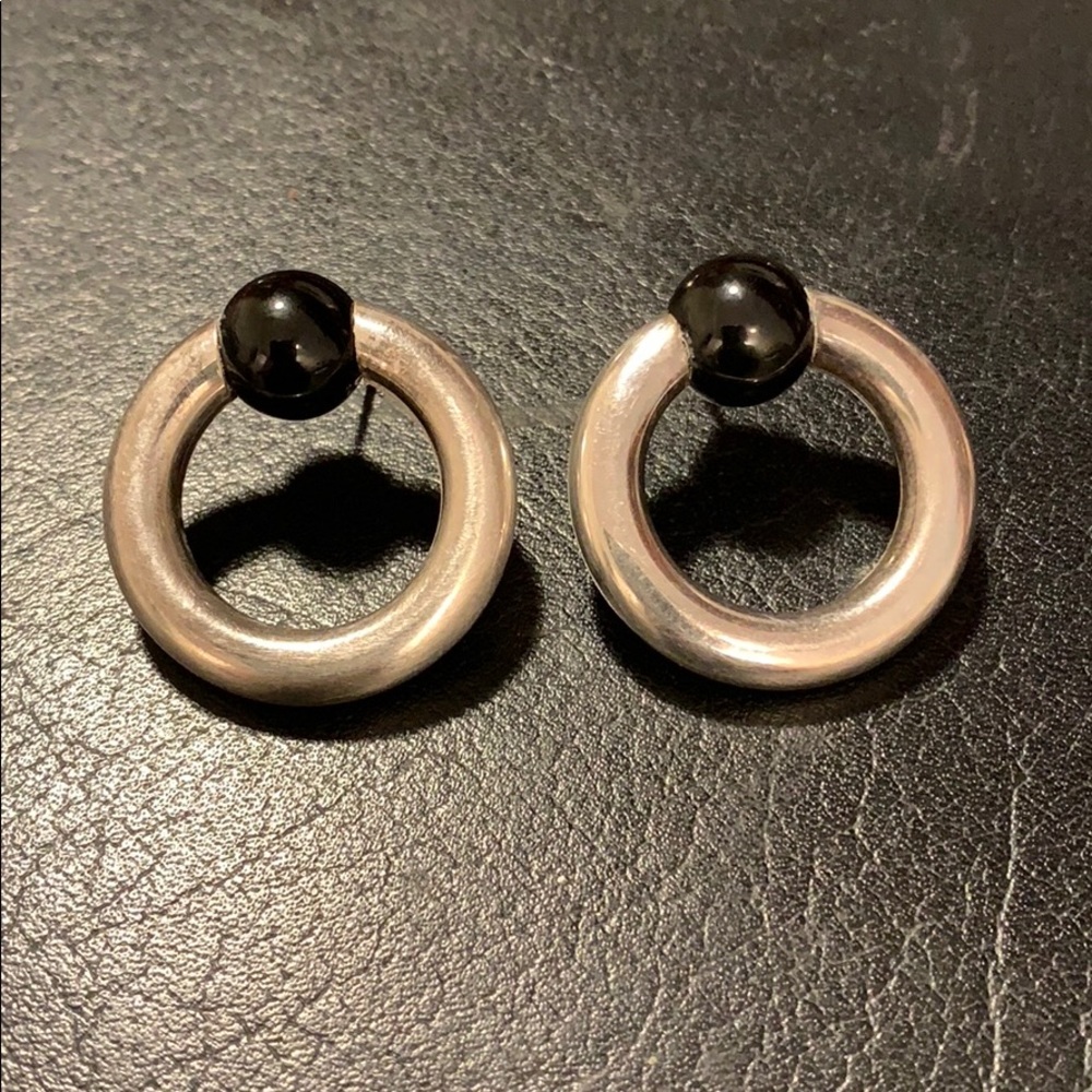 Sterling silver earring